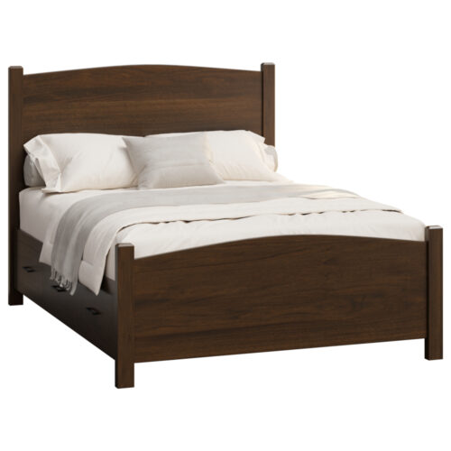 Addie Bed with Storage Rail